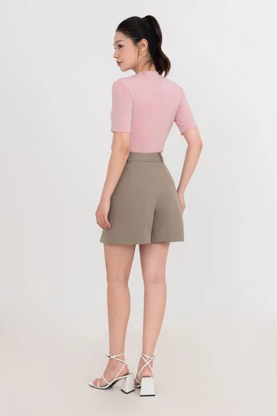 Quần shorts ống suông