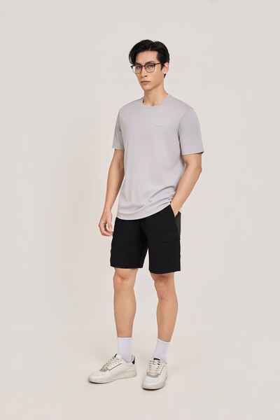 Áo Thun Basic Gray Regular