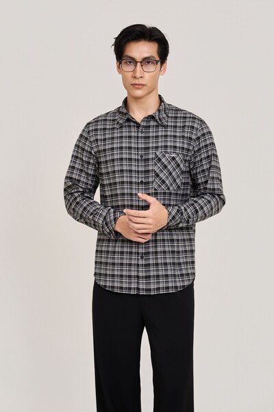 Áo sơ mi Caro Regular MS 17E4486