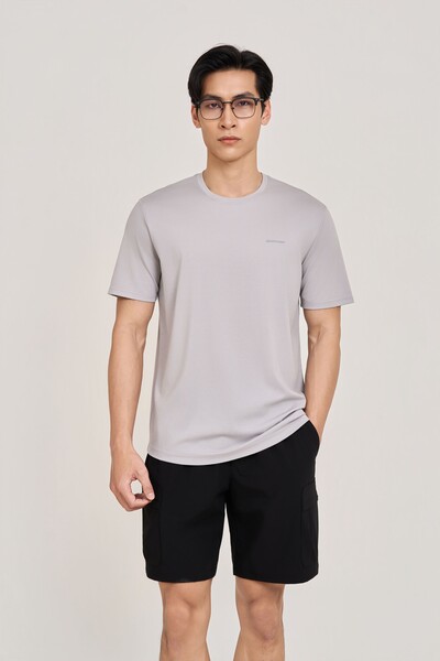 Áo Thun Basic Gray Regular