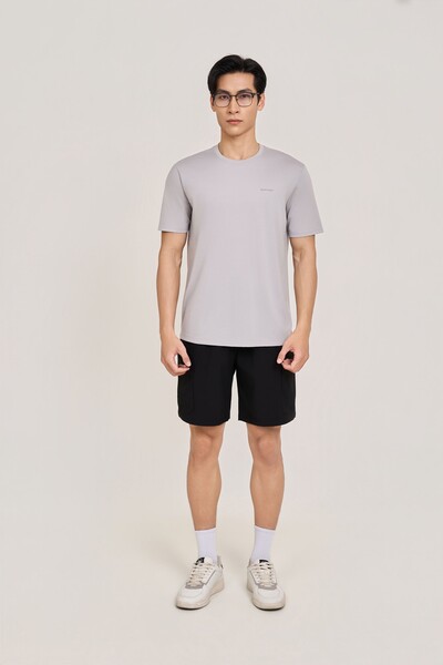 Áo Thun Basic Gray Regular