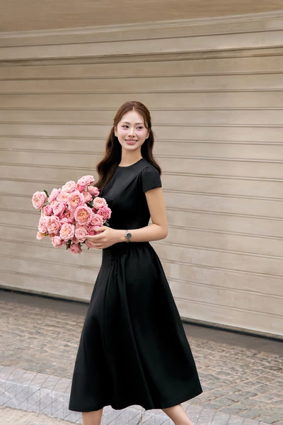 Đầm xòe Midnight Grace