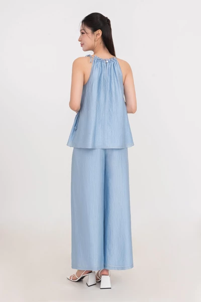 Quần dài lụa Blue Horizon