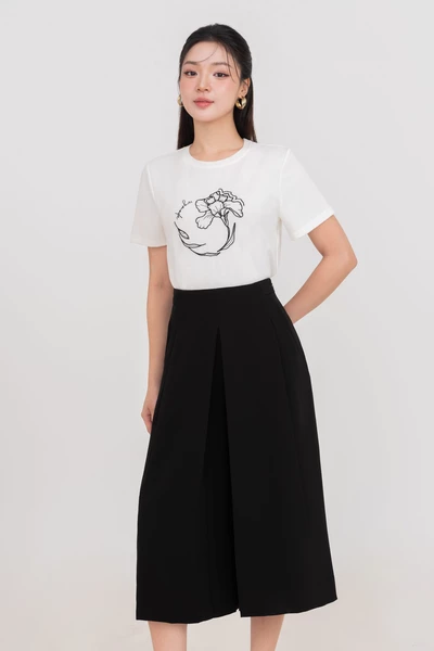 Bloom Softly Tee - Áo thun cotton