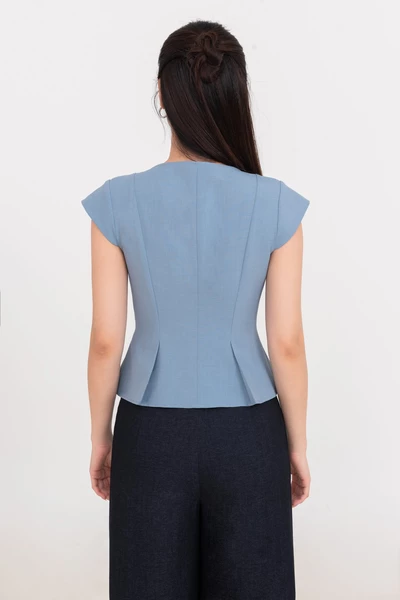Grace Peplum Top - Áo kiểu Tuytsi