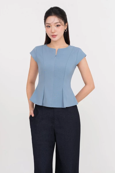 Grace Peplum Top - Áo kiểu Tuytsi