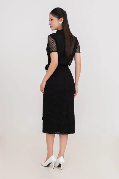 Áo cánh Polo phối ren