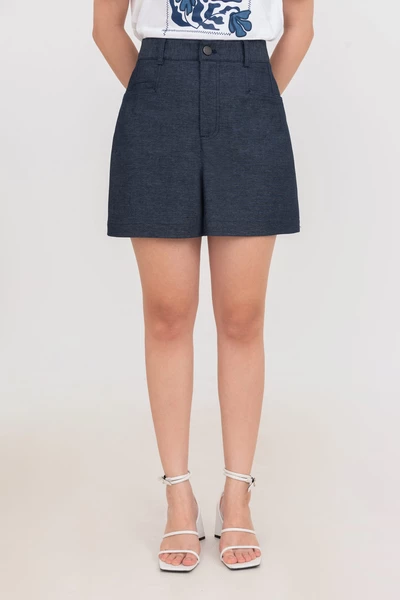 Quần shorts suông Softden