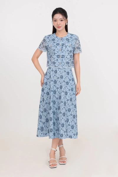 Chân váy ren Bloom Lace