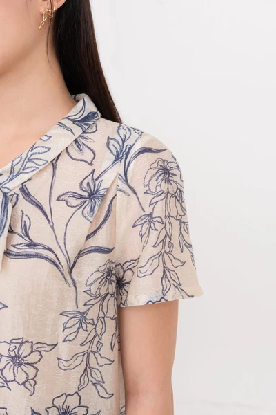 Áo sơ mi họa tiết Lyocell