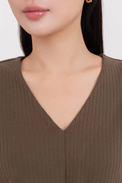 Áo thun Moss Whisper Top
