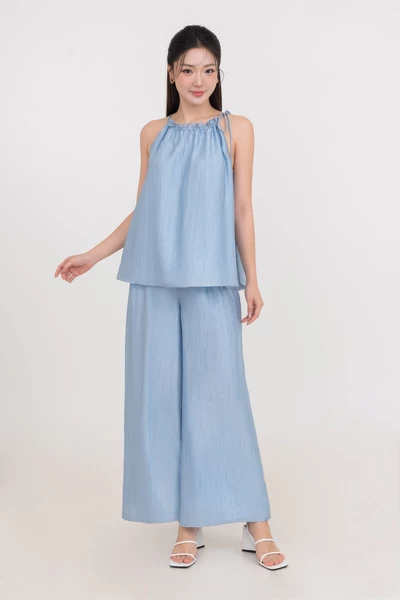 Quần dài lụa Blue Horizon