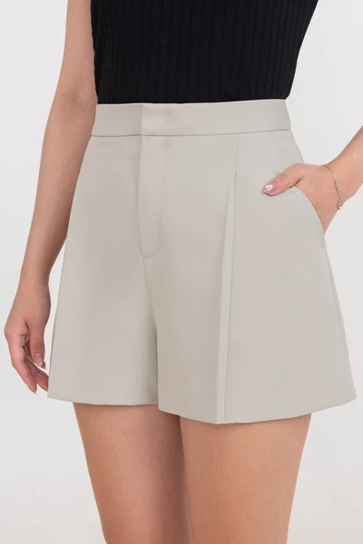 Quần shorts Clean Gray