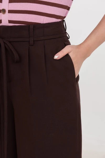 Quần suông nâu LACEY