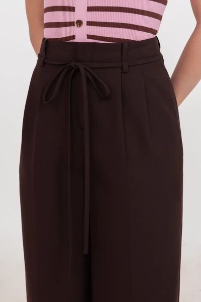 Quần suông nâu LACEY