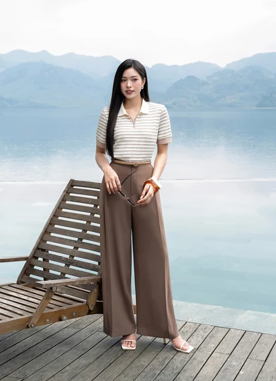 Quần Tây suông Modern Ease