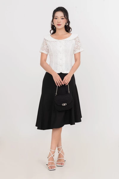 Chân váy đuôi cá cách điệu