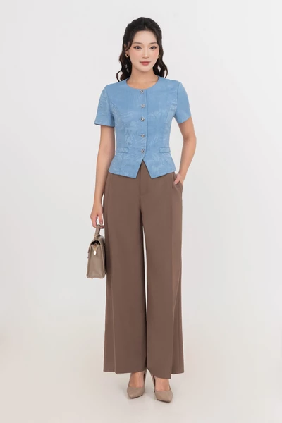 Quần Tây suông Modern Ease