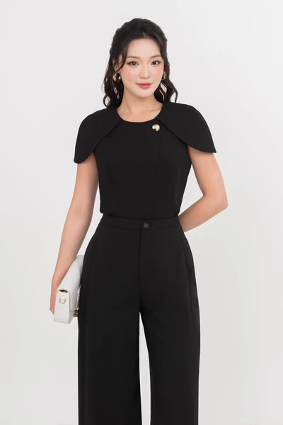 Áo kiểu Noir Cape