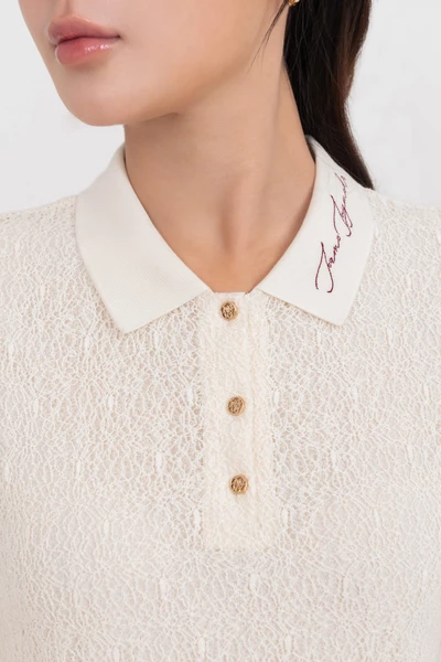 Áo Polo dệt kim Moda