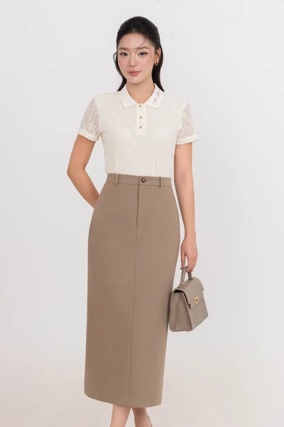 Áo Polo dệt kim Moda