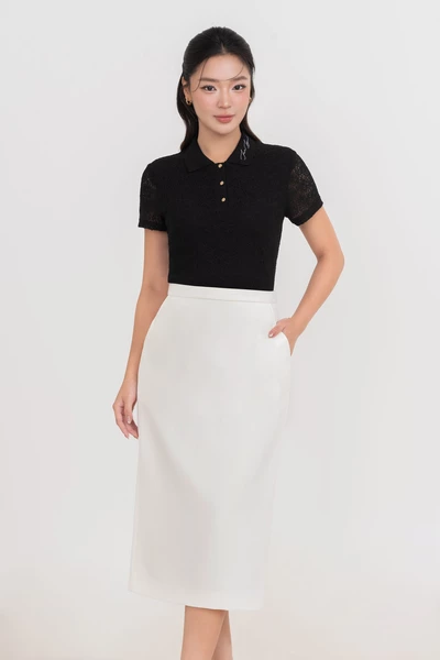 Áo Polo dệt kim Moda