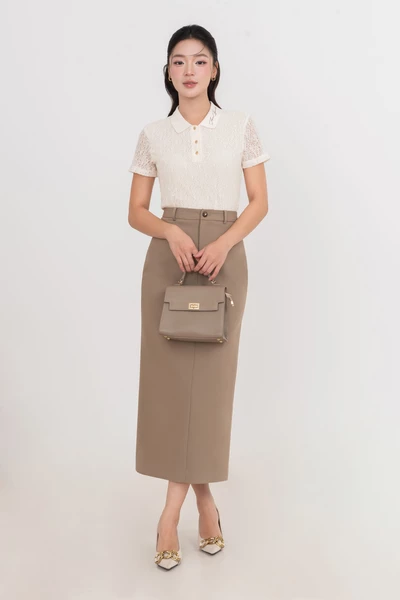 Chân váy Light Brown