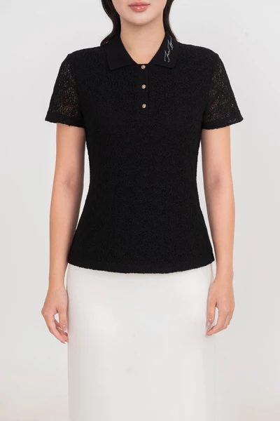Áo Polo dệt kim Moda