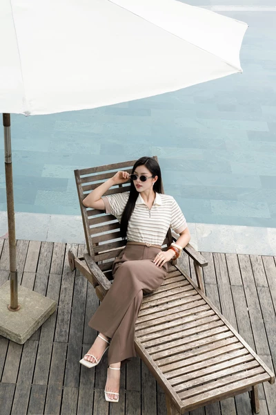 Quần Tây suông Modern Ease