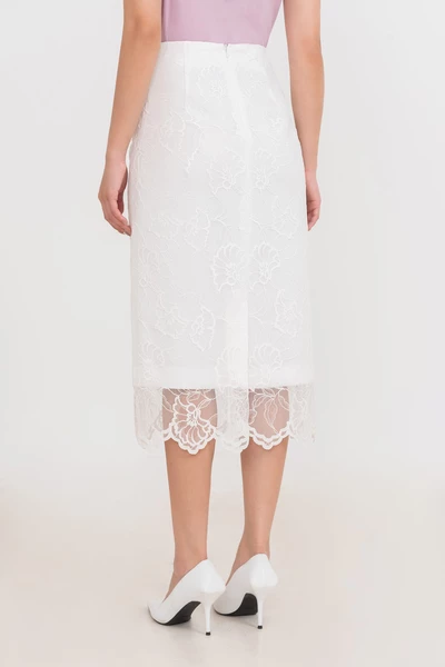 Chân váy Elara Lace Pencil