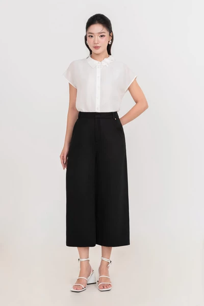 Quần suông Khaki Chic