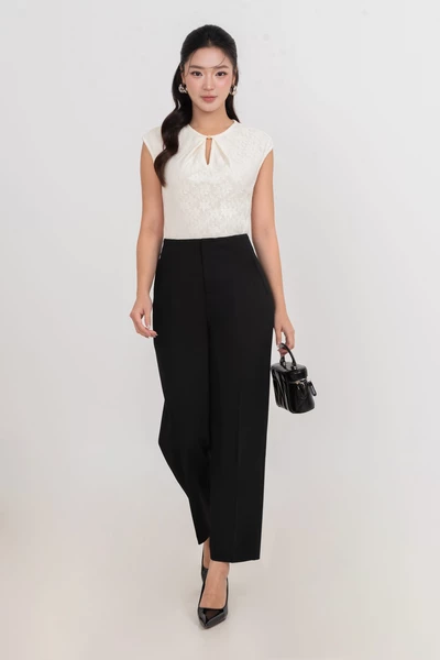 Áo thun ôm cổ tim