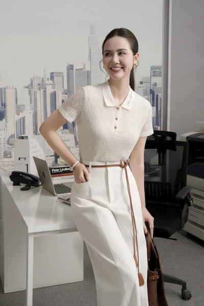 Áo Polo dệt kim Moda