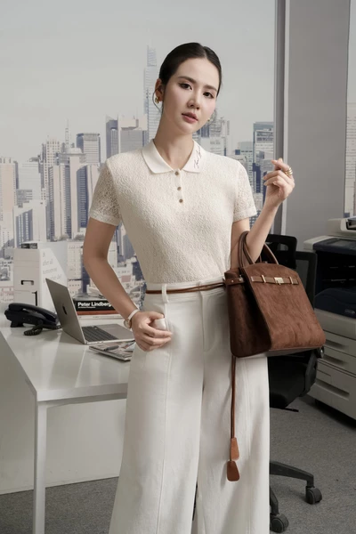 Áo Polo dệt kim Moda