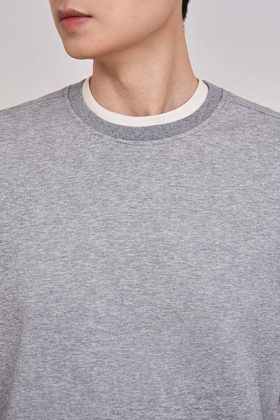 Áo thun Cotton cổ kiểu
