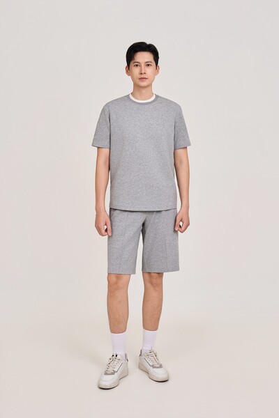Áo thun Cotton cổ kiểu