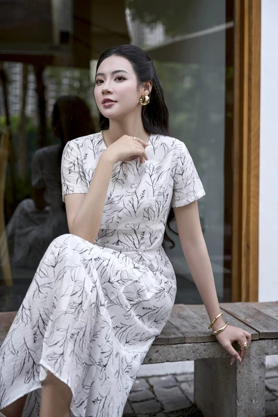 Đầm xòe Soft Glow