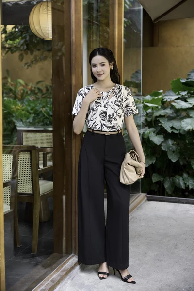 Quần Tây suông Deep Muse