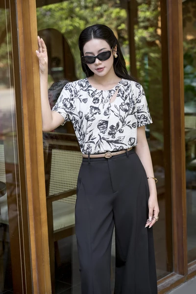 Quần Tây suông Deep Muse