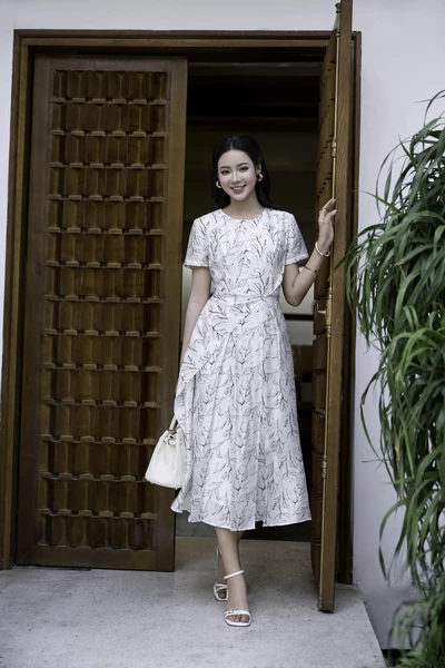 Đầm xòe Soft Glow
