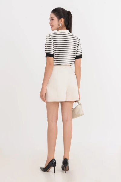 Quần shorts thô Cotton