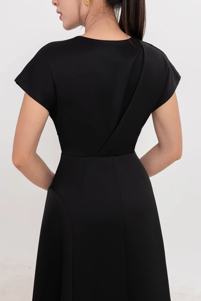 Đầm dạ hội xòe Organza