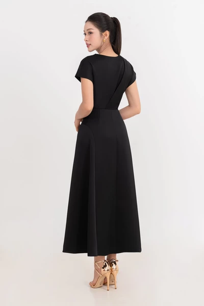 Đầm dạ hội xòe Organza