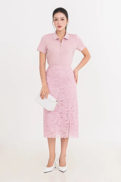 Áo Polo Summer Pink