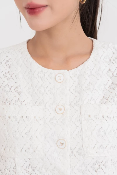 Áo ren Croptop Ladychic