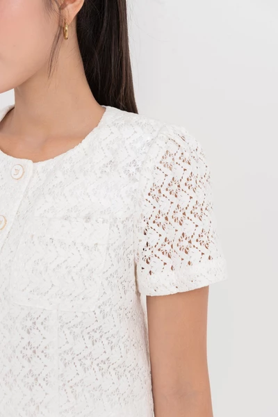 Áo ren Croptop Ladychic