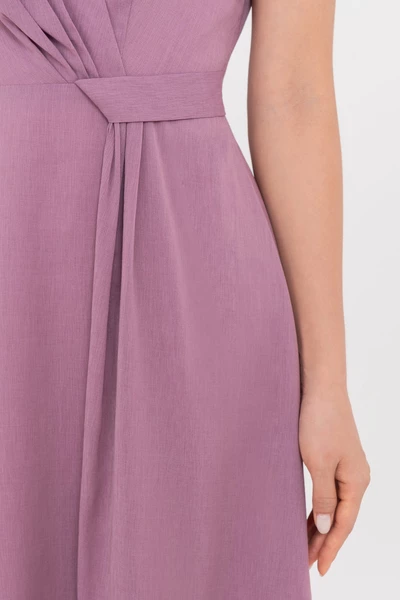 Đầm lụa Lavender Flow