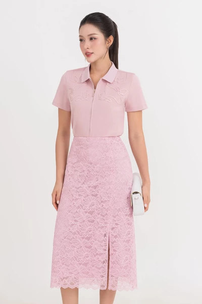 Áo Polo Summer Pink