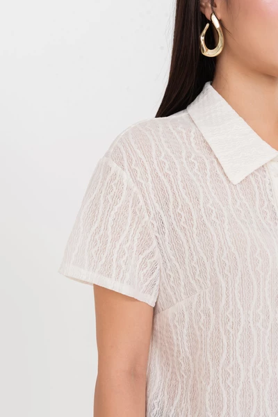 Áo sơ mi White Muse