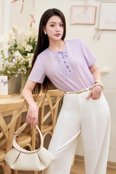 Áo sơ mi Sweet Violet
